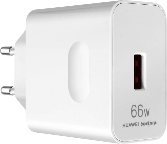 Huawei, Wandlader USB 66W SuperCharge, Wit