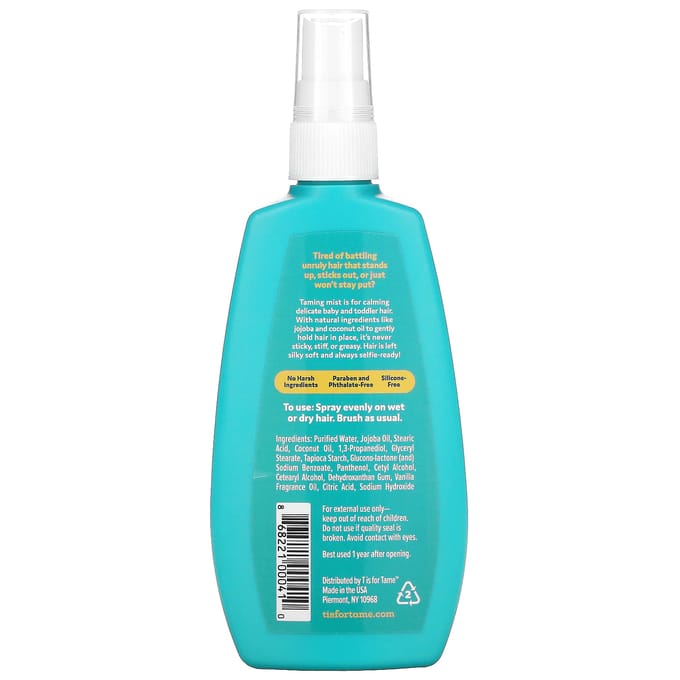 T is for Tame, Taming Mist, 4.2 fl oz (125 ml) blue