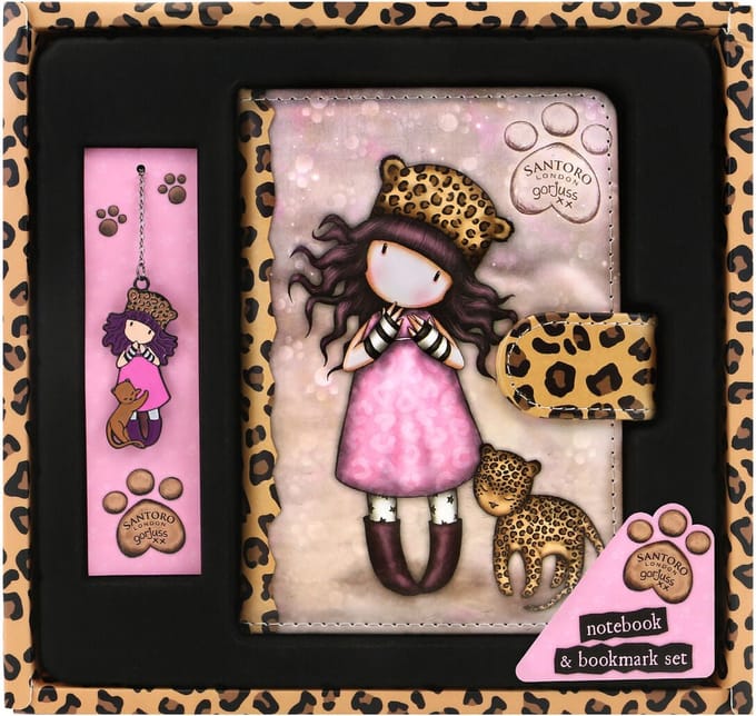Gorjuss Schrijfset Gorjuss Purrrrrfect Love Luipaard