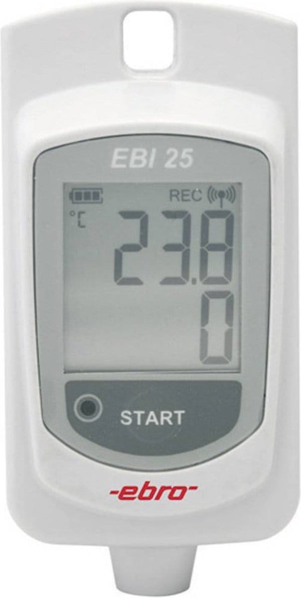 ebro EBI 25-T Temperatuur datalogger Te meten grootheid: Temperatuur -30 tot 60 °C