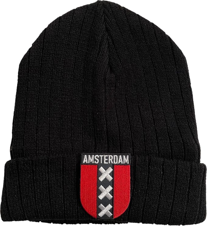 Premium Kwaliteit Muts / Beanie - Hoogwaardige kwaliteit | Zwart Amsterdam