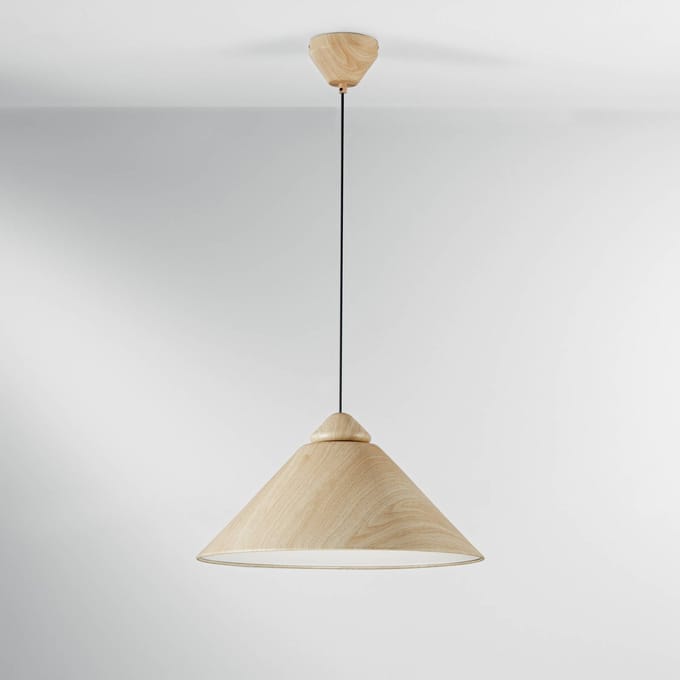 Luce Ambiente Design Hanglamp Big Bang beige/wit, Ø 49 cm, metaal