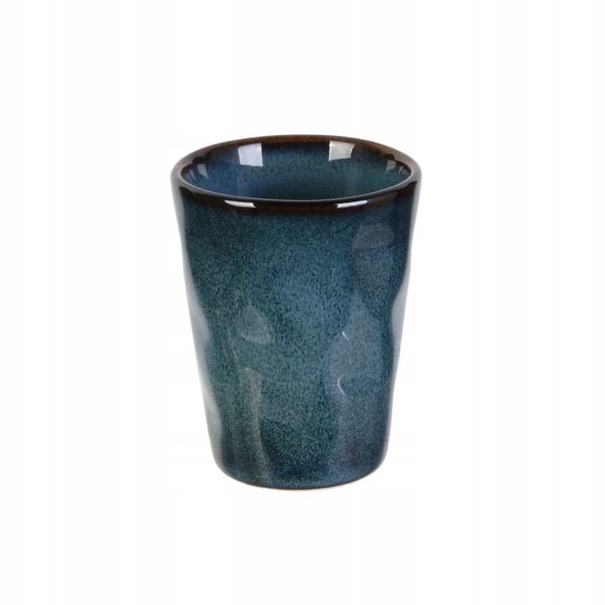 Keramieken Espressokopje Laguna 80ml - Uniek Blauw Design