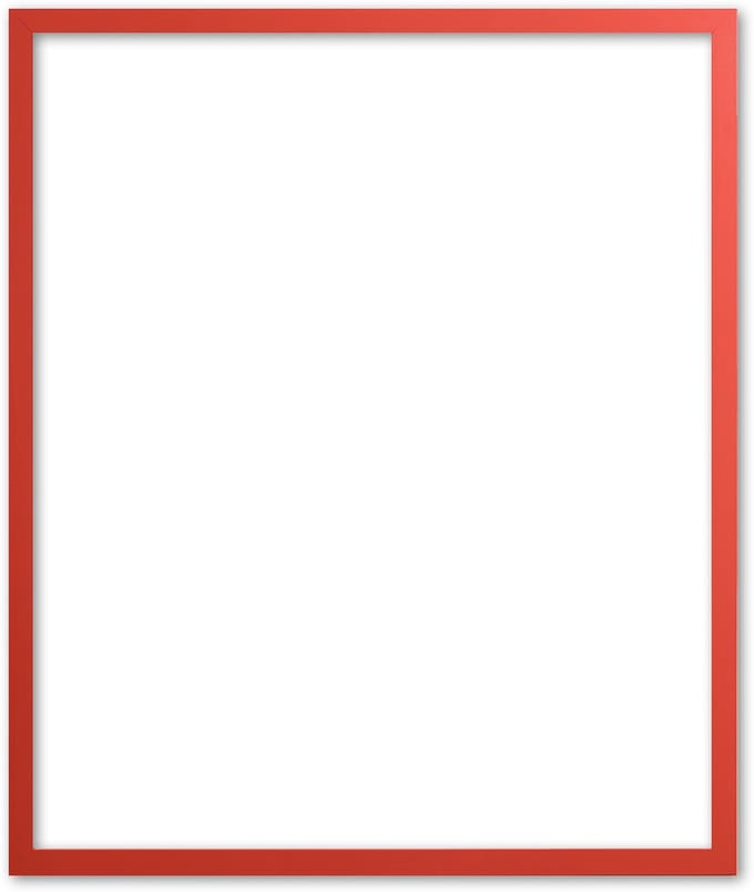 Moderne Lijst 45x60 cm Rood - Emilia