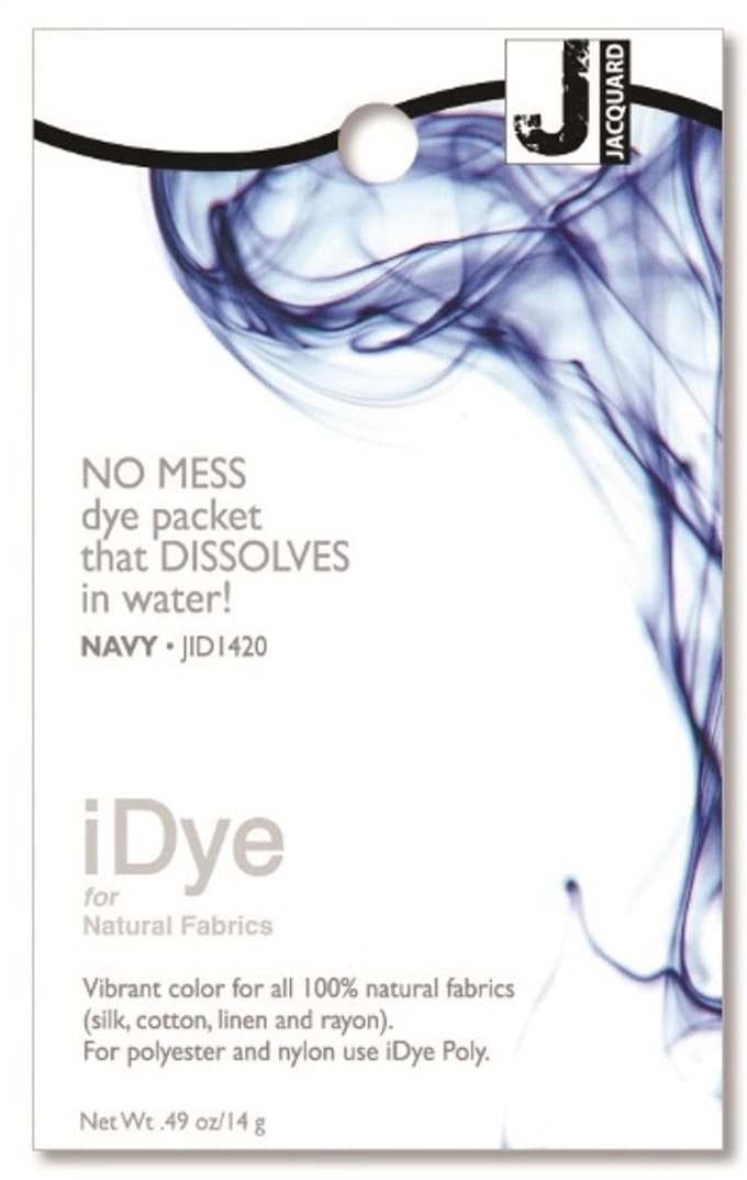 Jacquard iDye Natural textielverf Marineblauw 14 g