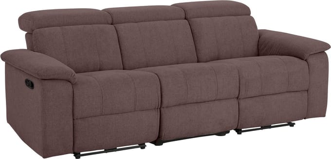 Tanaro-Sofa 3-zits - Handmatig - Bruine Stof