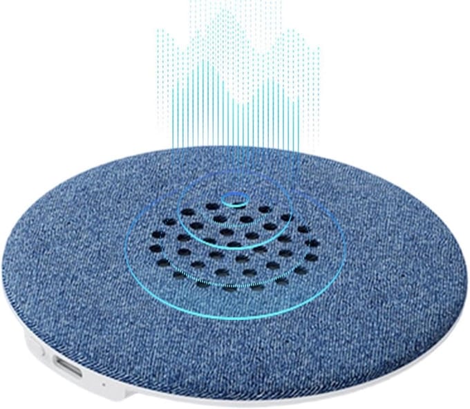 Slaap Luidspreker - Compact Geluid - Ontspannen Slapen - Ultradun Ontwerp - 378 inch - Blauw