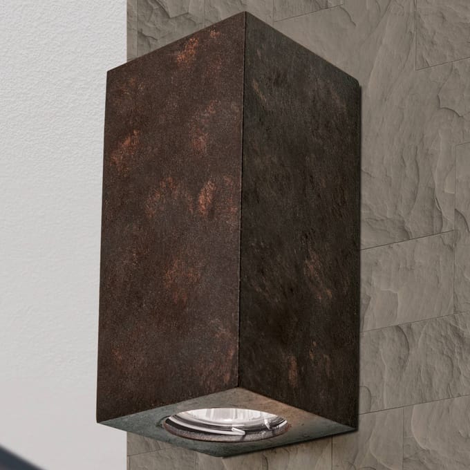 ORION Tweevoudig stralende gipsen wandlamp Ivona