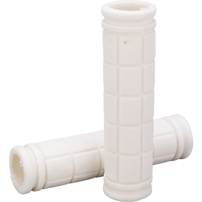 1 Paar Fiets Handvat Grip Rubber Fiets Stuur Handvatten Cover Fietsen Vervangingsonderdelen Wit white