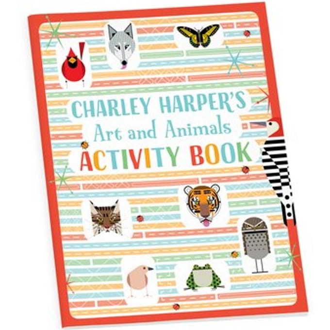 Charley Harper's Art And Animals Activity Book - Charley Harper