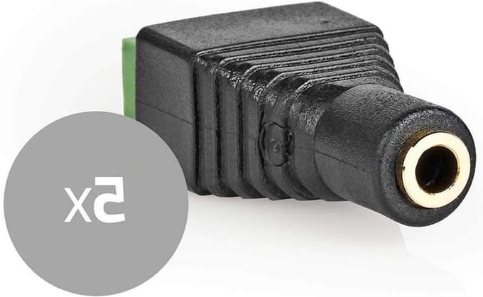 CCTV Beveiligingsconnector - Audio Adapter - Bewakingssystemen - 35 mm naar Klemmenblok - 36 x 13 x 14 mm