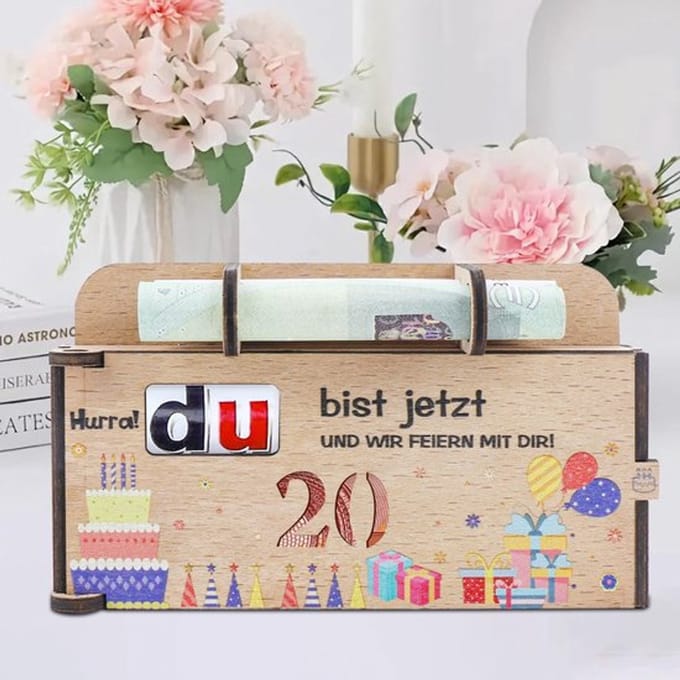 Geschenkdoos hout 20e dailygoods