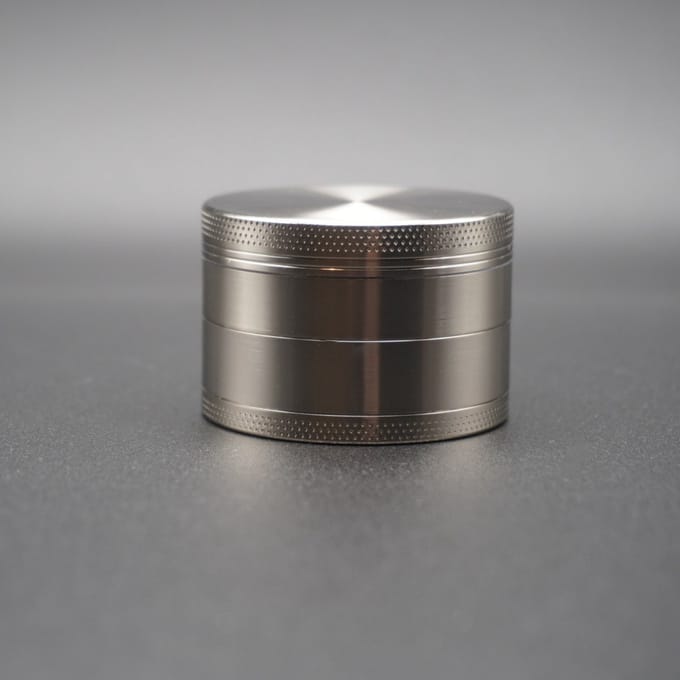 50mm Precisie Kruidenmolen - Zinklegering - Grinder - Zilver