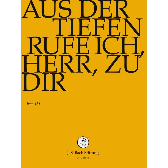 Chor & Orchester Der J.S. Bach-Stiftung, Rudolf Lutz - J.S. Bach: Aus Der Tiefen Ruf Ich, Herr, (DVD)