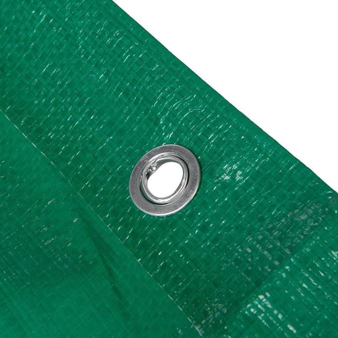 Heavy Duty gesneden dekzeil - 4 x 5 m - Grootte 385 x 490 cm