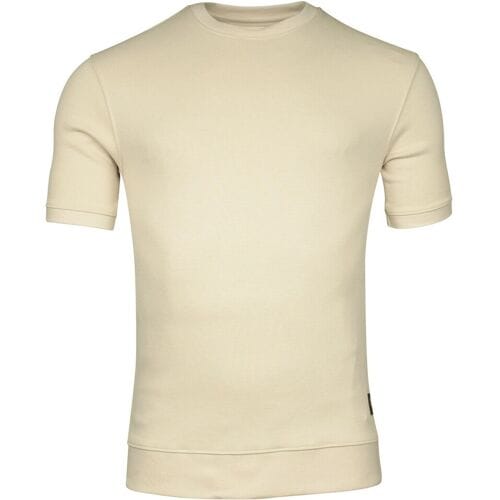 Giordano Trui Amalfi Sweat Doubleface Knit Short Sleeve Kitt / male