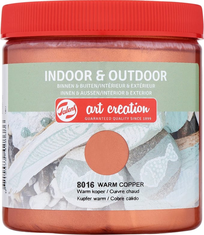 Talens Art Creation indoor & outdoor verf 250ml - Warm koper