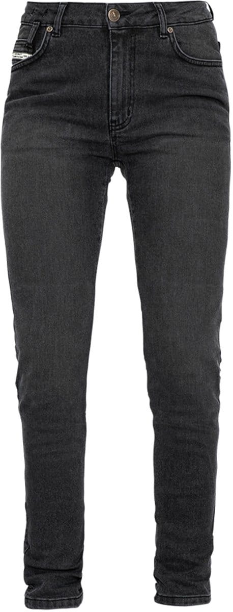 John Doe Jane High Mono Zwart Used Jeans - Broek