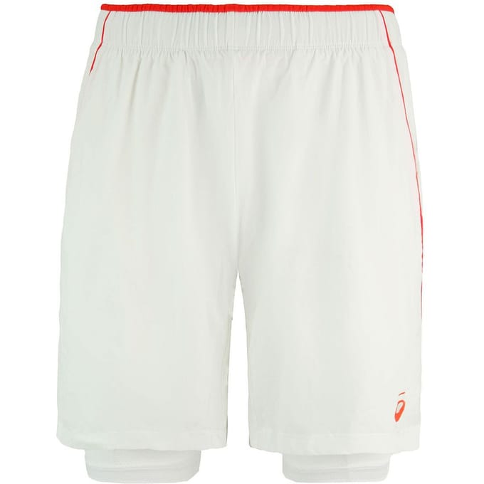 Asics Padel Player Heren Wit Tennisshort