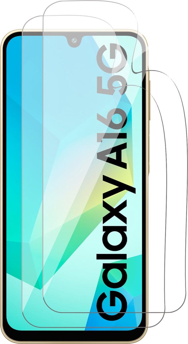 Screenprotector geschikt voor Samsung Galaxy A16 - 2x FlexGuard Screen Protector
