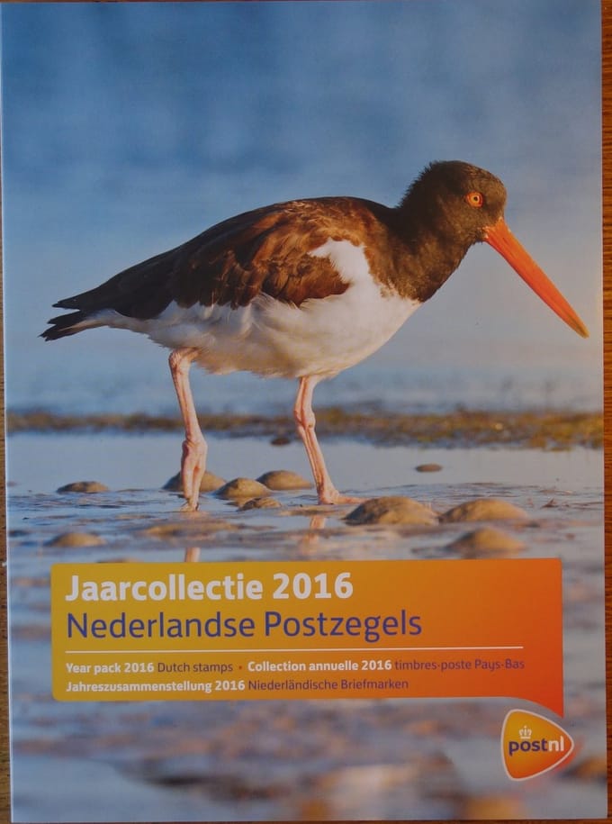 Jaarcollectie 2016 Nederlandse bijzondere postzegels