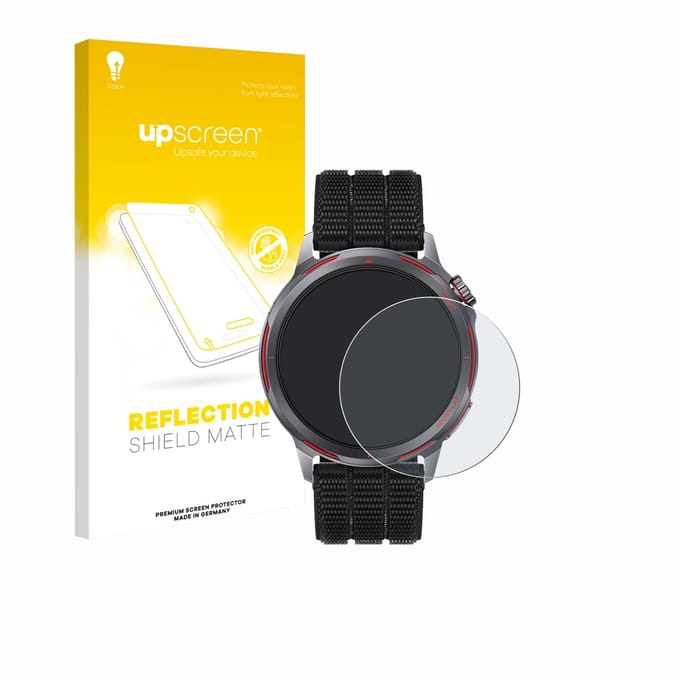 upscreen - Screenprotector voor Huawei Watch GT Runner 2 - Folie Beschermfolie anti glare matte