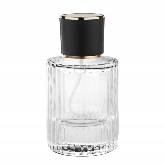 Glazen Parfumflesje met Aluminium Verstuiver - 60ml