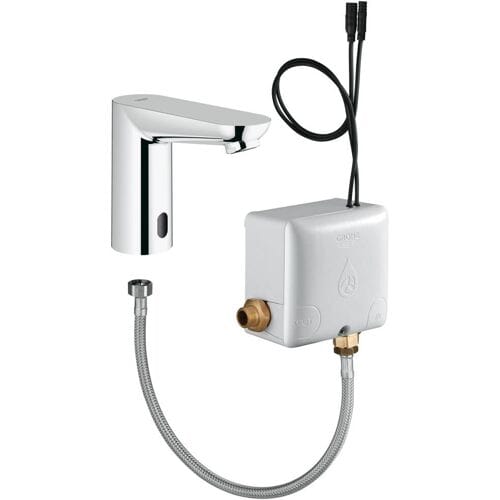 GROHE Euroeco Cosmopolitan E Powerbox - Infrarood elektronische wastafelkraan zonder menging