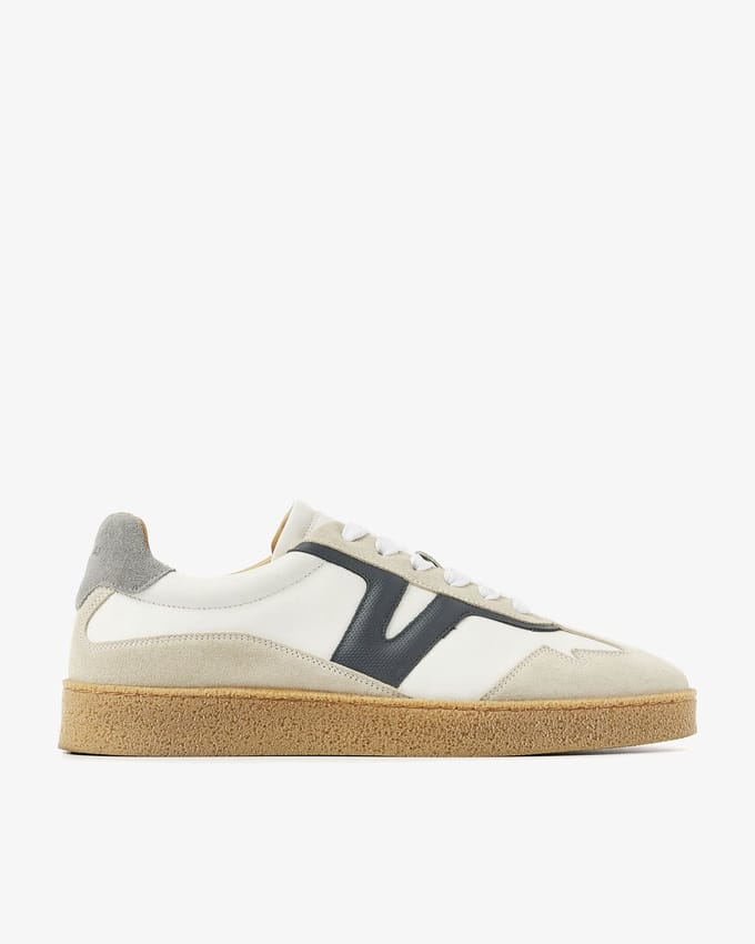 VIA VAI Zane Dexter Sneakers Heren - Su�de,Leer - Blauw