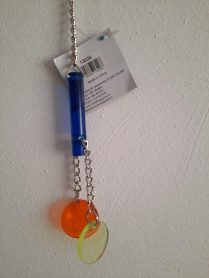 Parkietenspeelgoed coins , acryl