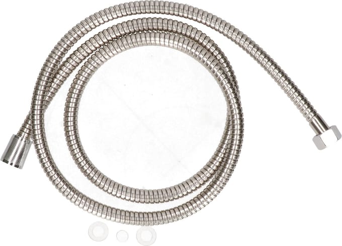 Gerimport doucheslang metaal - 180-220 cm - basic - badkameraccessoires