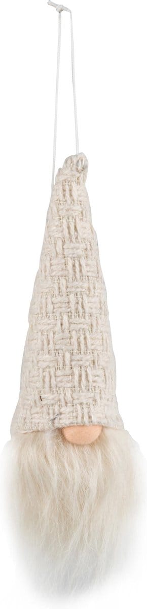 J-Line Hanger Kerstman Textiel Beige
