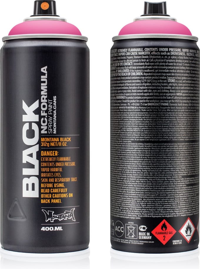 Montana BLACK 3130 Pink Panther spuitbus 400ml