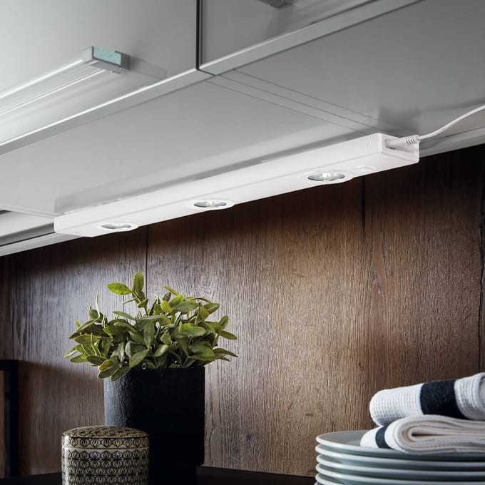 EGLO Kob Led - Onderbouwarmatuur - 3 Lichts - Wit
