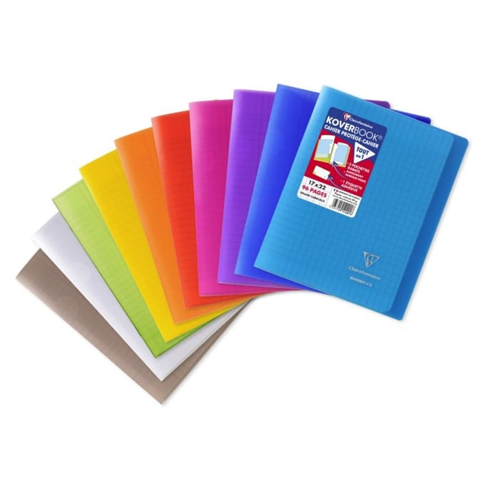 Clairefontaine 951401C, Patroon, 48 vel, 90 g/m², Softcover, Universeel