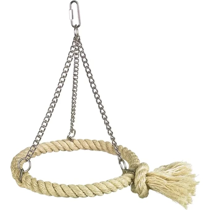 Kooispelgoed voor vogels Nobby Pet Sisal Schaukel Ring