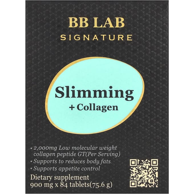 BB Lab, Signature, Afslanken + Collageen, 900mg, 84 tabletten