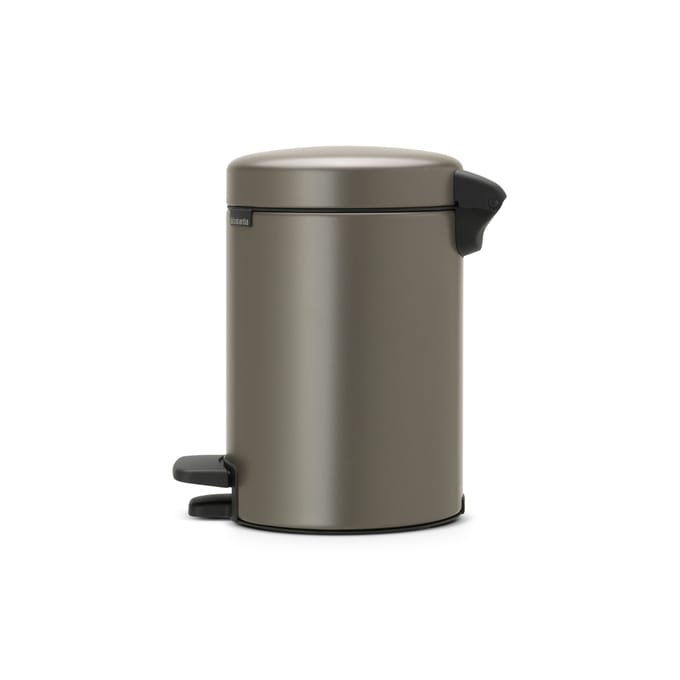 Brabantia NewIcon Prullenbak - 3 liter - Badkamer - Platinum