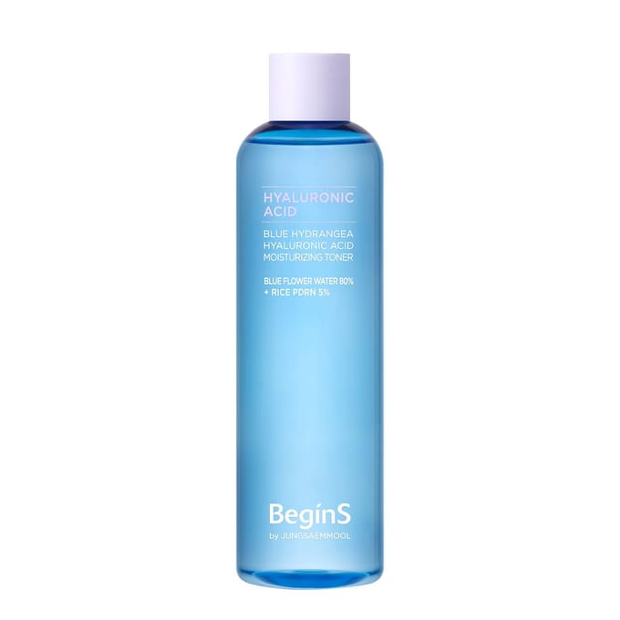 JUNG SAEM MOOL - BeginS Blue Hydrangea Hyaluronic Acid Moisturizing Toner 300ml