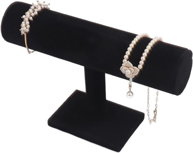 Sieradenstandaard Set - Armband Houders - Sieraden Presenteren - Ruimtebesparend Ontwerp - 2 Stuks - Zwart