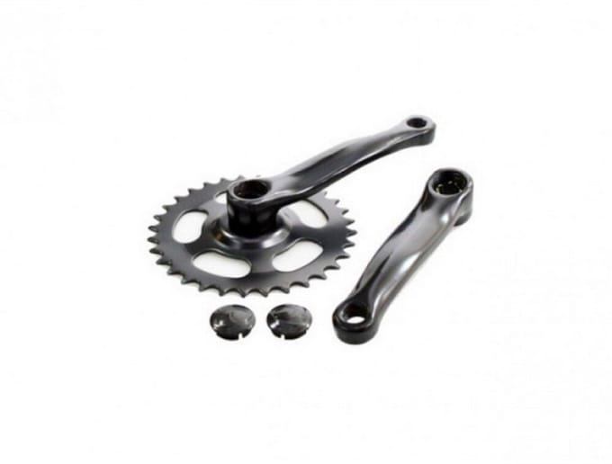 VWP crankstel 32T 127mm 20-inch zwart