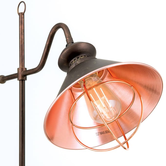 ORION Staande lamp Shanta in antieke stijl
