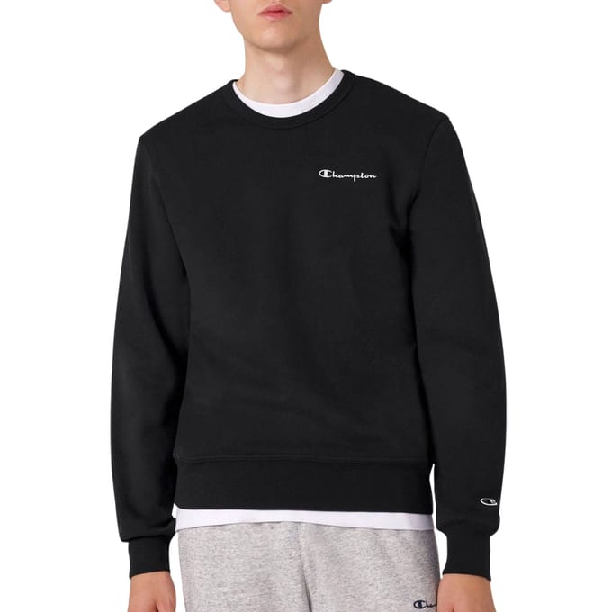 Champion Icons Small Logo Crewneck Sweater Heren - Maat S