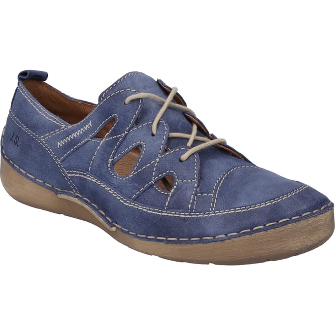 JOSEF SEIBEL Dames Lage schoen Fergey 36 in blauw