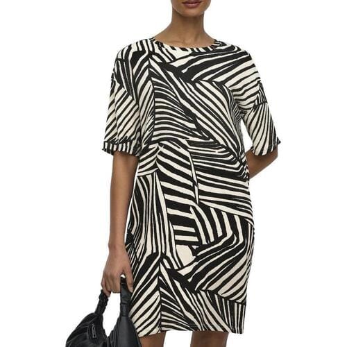 JDY - JDYDEBBIE S/S OVERSIZE DRESS JRS DIA - Dames - Mini jurken