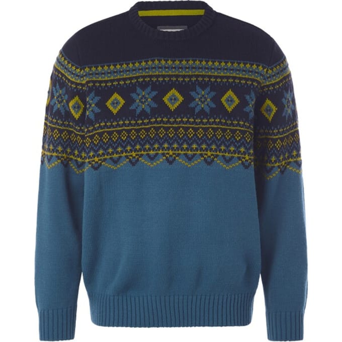 Babista herren Trui - 60/62 - blauw - Plus Size