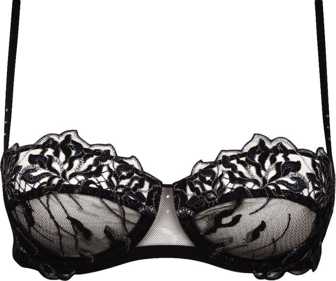 Lise Charmel - Nuits Chics - Balconette BH - blauw/zilver - ACH3035B - 75B
