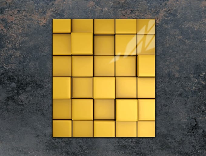 TMK ArtDeko - Snijplank - 45x52 cm - Glas - Hartvormig
