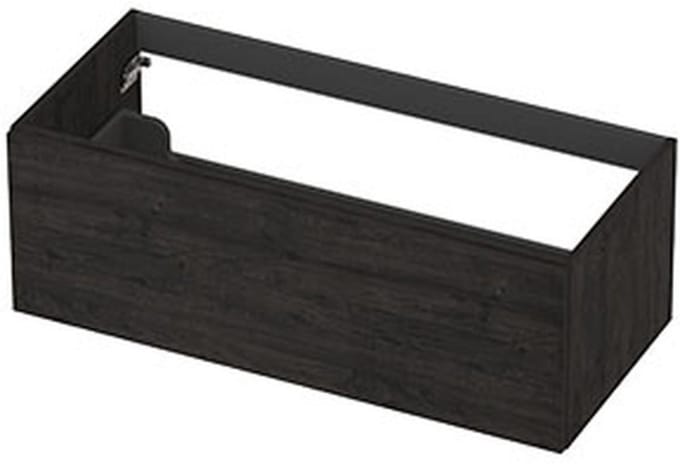 INK - Onderkast 1L Decor Softclose Tbv Greep - 1000x450x350 Mm - Houtskool Eiken