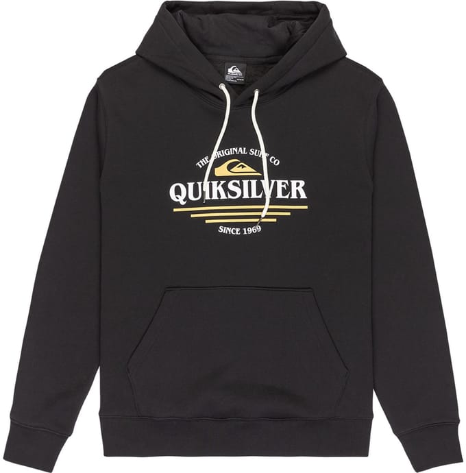 Quiksilver Screen Classic Surf Hoodie Zwart L Man